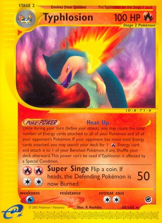 Typhlosion 65/165