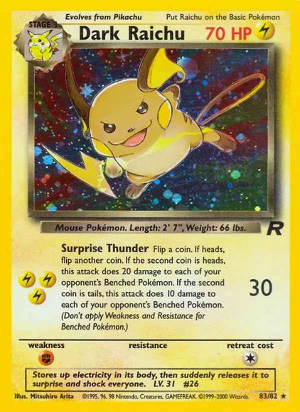 Dark Raichu 83/82