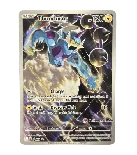 Thundurus SVP209 Pokemon Center Exclusive
