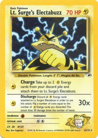 Lt. Surge's Electabuzz 6/132