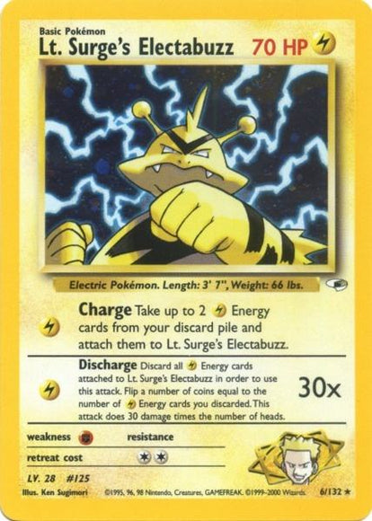 Lt. Surge's Electabuzz 6/132