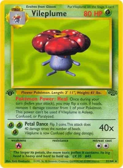 Vileplume 31/64 Non-Holo