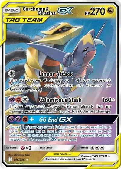 Garchomp & Giratina GX 146/236