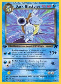 Dark Blastoise 20/82 Non-Holo