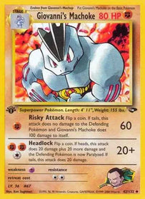 Giovanni's Machoke 42/132