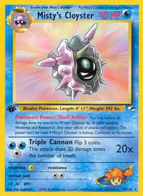 Misty's Cloyster 29/132