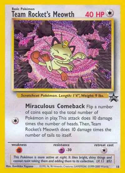 Team Rocket's Meowth 18