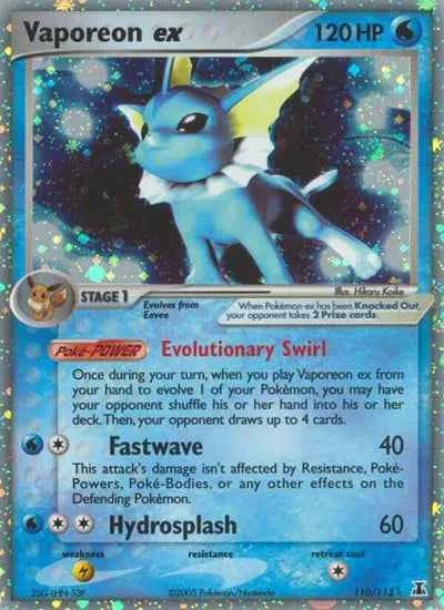 Vaporeon ex 110/113
